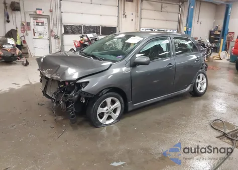 2011 Toyota Corolla S from USA, damaged, VIN 2T1BU4EE9BC647725